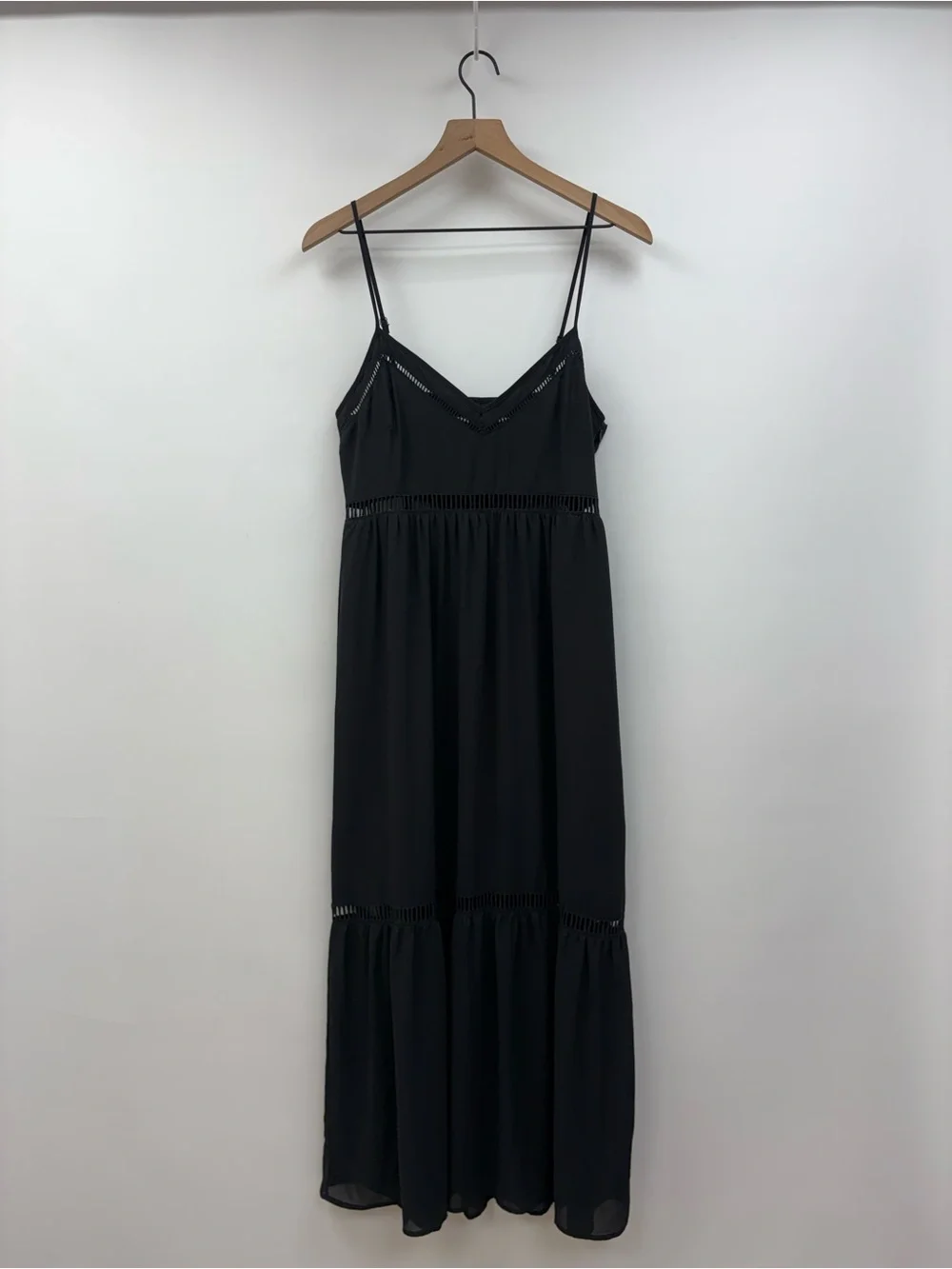 black and white cut out maxi dress Black & white dior print waist cut-out maxi dress – Moonstruck